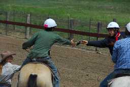 Flag relay at Gymkhana